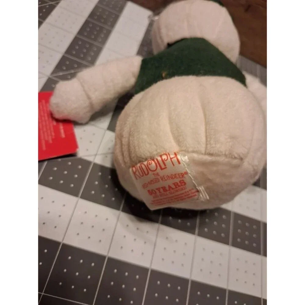Rudolph the Red Nose Reindeer 50 years Sam Snowman Plush Stuffed toy